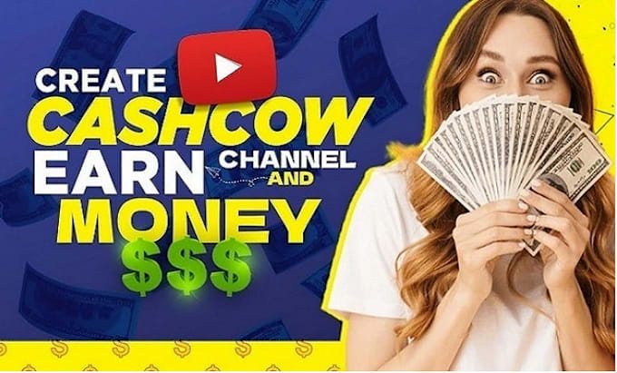 Gig Preview - Create youtube automation channel cash cow videos faceless video