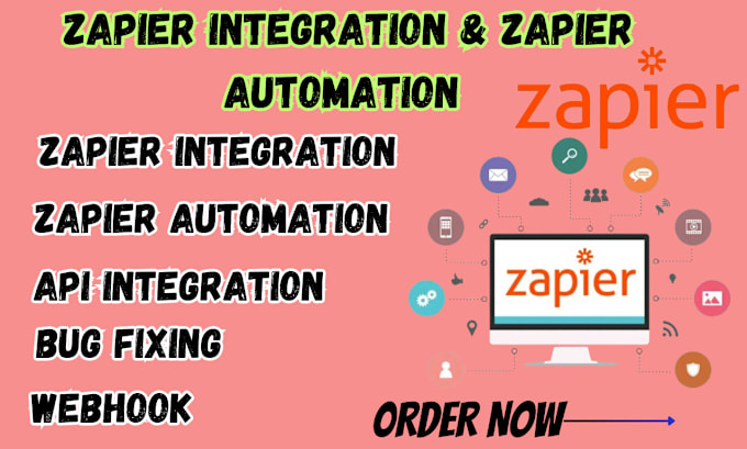 Gig Preview - Setup make com, integromat, zapier, webhook, zapier integration and workflow