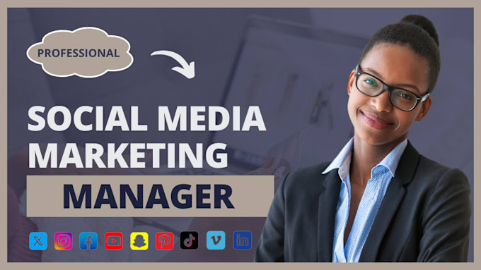 Bestseller - be your social media marketing manager tiktok manager tiktok promotion