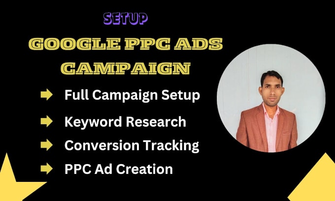 Gig Preview - Setup google PPC ads campaign