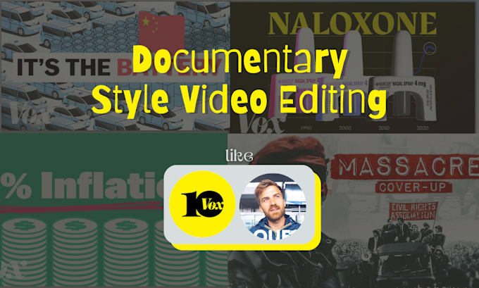 Gig Preview - Edit vox style documentary videos