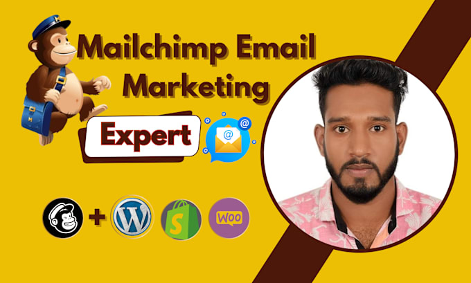 Gig Preview - Manage email marketing campaigns, I am a mailchimp expert