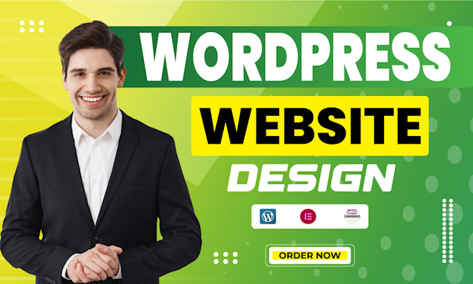 Gig Preview - Develop wordpress website,ecommerce website,real estate website, design website