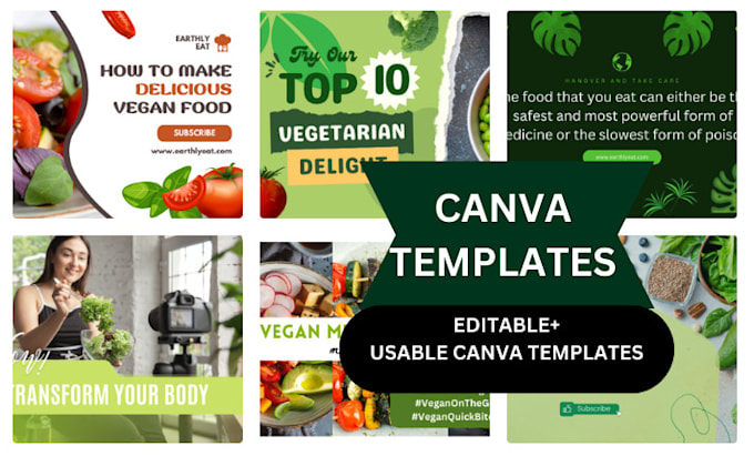 Gig Preview - Design stunning canva graphics with unlimited revisions