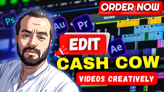 Gig Preview - Edit cash cow videos creatively