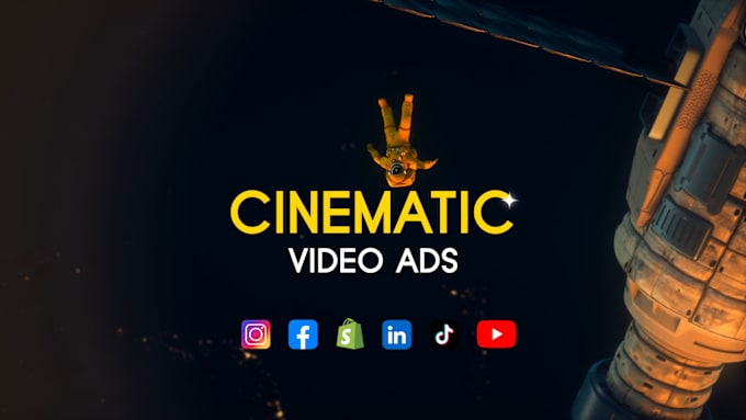 Gig Preview - Create cinematic facebook, youtube, and instagram video ads