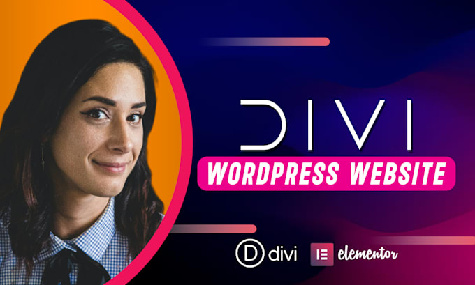 Gig Preview - Design divi wordpress website using divi builder or divi theme customization