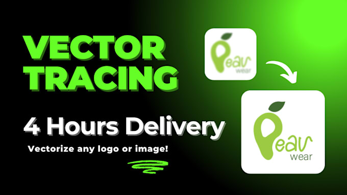 Bestseller - do vector tracing, recreate, redraw any logo or image