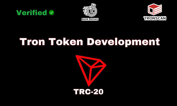 Gig Preview - Create trc20 token or tron token