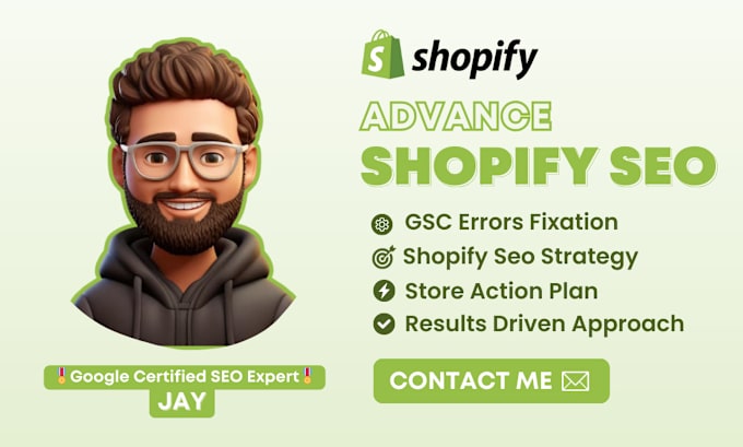 Gig Preview - Do advance shopify SEO to boost shopify store ranking and traffic