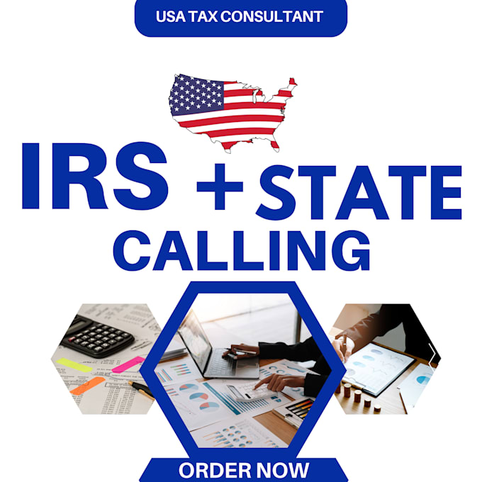 Gig Preview - Call to irs, state department for any tax work in 50 states of USA