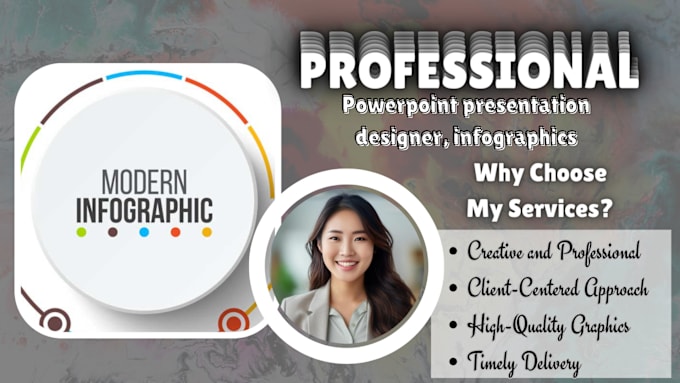 Bestseller - be your powerpoint presentation designer, infographics