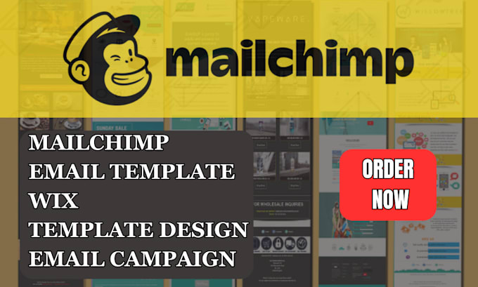 Gig Preview - Do mailchimp newsletter template design, email campaign  for squarespace or wix