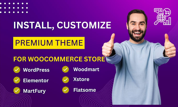 Bestseller - customize martfury, xstore, woodmart, flatsome for ecommerce website