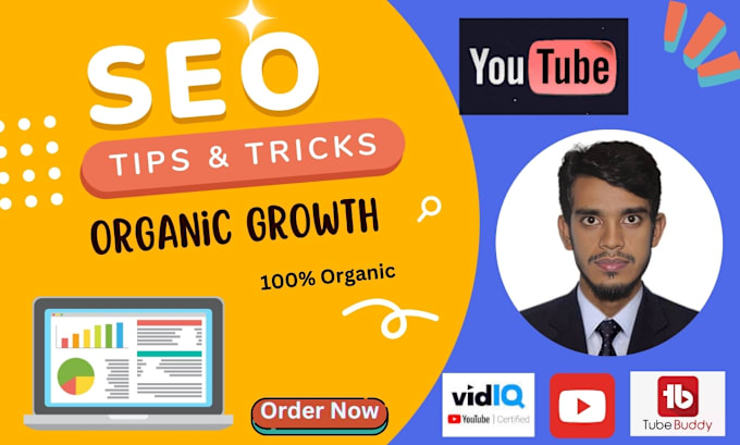 Gig Preview - Take your youtube video SEO and high ranking