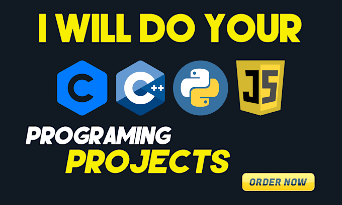 Gig Preview - Do python, c ,and javascript programming project for you