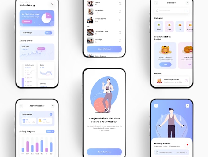 Bestseller - develop health and fitness app personal trainer app workout app