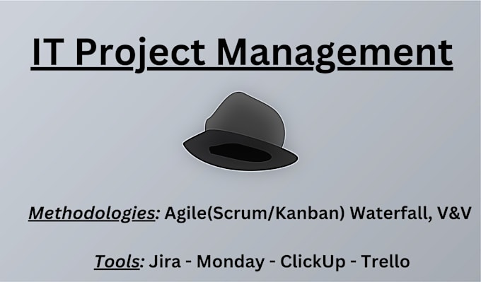 Gig Preview - Do project management assignment professionally in 24 hours