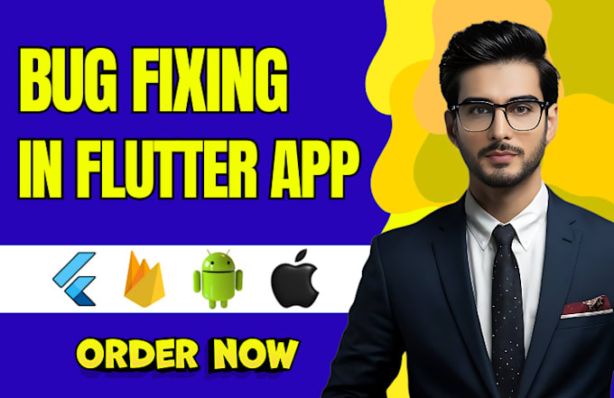 Gig Preview - Fix bug and error in flutter, flutter mobile app development, ios app developer