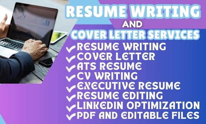 Gig Preview - Do resume writing, ats resume cover letter, resume editing, linkedin, CV writing