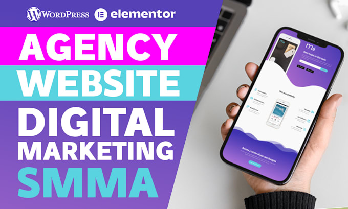 Gig Preview - Create a digital marketing agency website or smma agency website