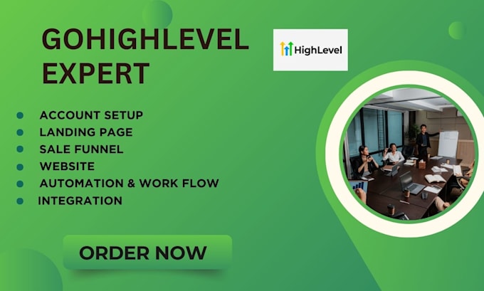 Gig Preview - Create ghl go high level funnel, systeme io, ghl expert