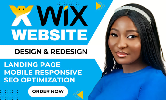 Gig Preview - Transform your wix website design or wix website redesign  and ecommerce store