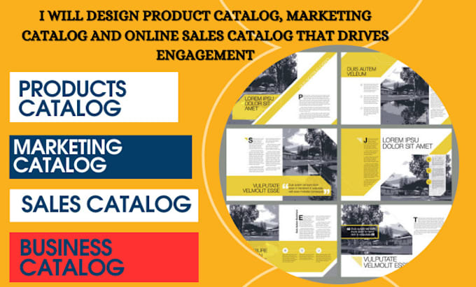 Gig Preview - Design catalog for advertising, business, digital, ecommerce and product