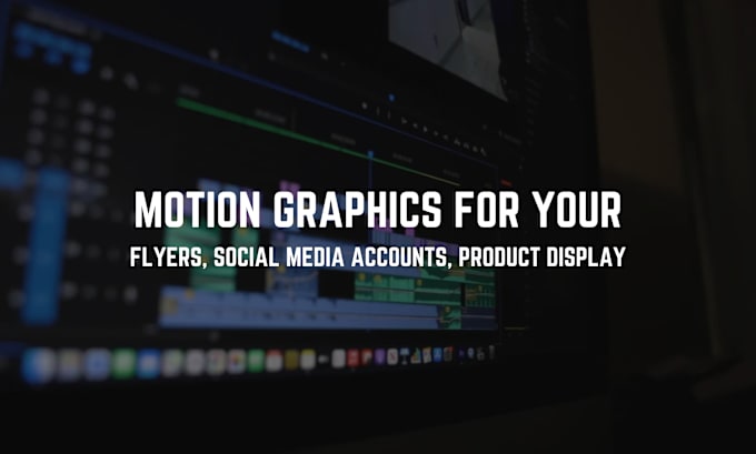 Gig Preview - Create animated motion flyer and instagram ads