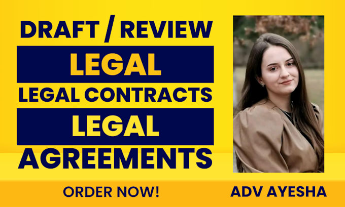 Bestseller - draft legal contracts, agreements, llc operating, nda and motions