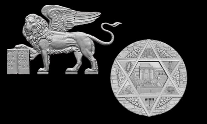 Gig Preview - Sculpt custom bas relief, coin model, medallions and wall plaques