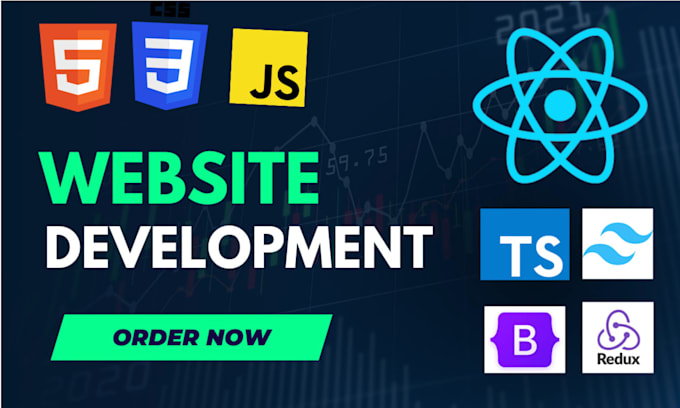 Gig Preview - Develop website using react js