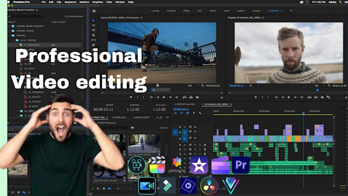 Gig Preview - Do professional video edit for your needs