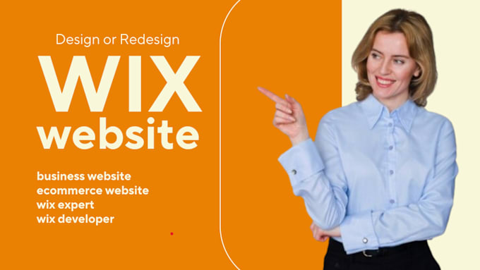 Gig Preview - Design wix website redesign wix website business wix website wix ecommerce