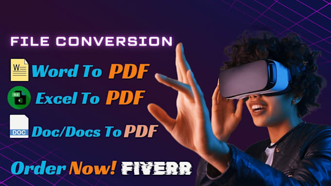 Gig Preview - Convert your files to PDF format quickly and accurately