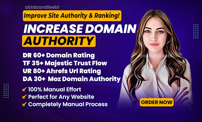 Gig Preview - Increase ahrefs domain rating DR 70 plus