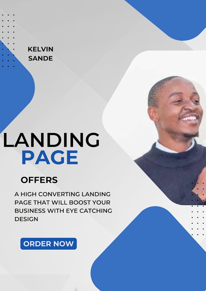 Gig Preview - Create a high converting landing page for your business