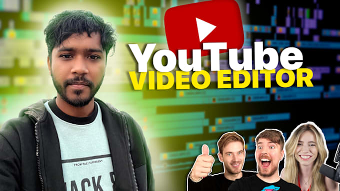 Gig Preview - Do youtube video editing with thumbnail