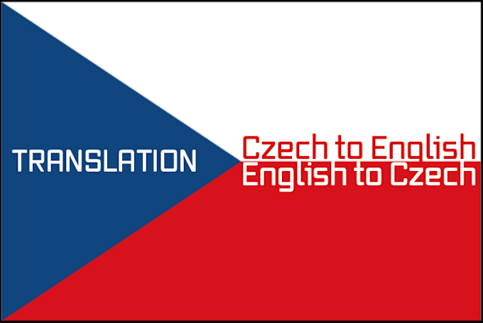 Bestseller - translate anything from english to czech for you