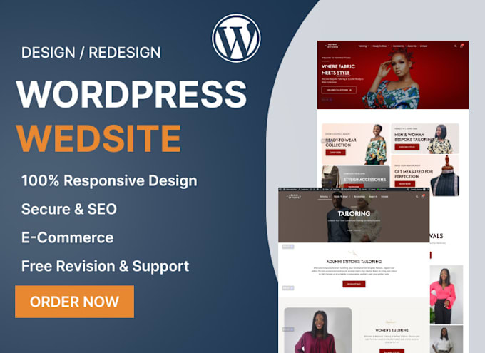 Gig Preview - Do wordpress website development, website design or redesign wordpress website