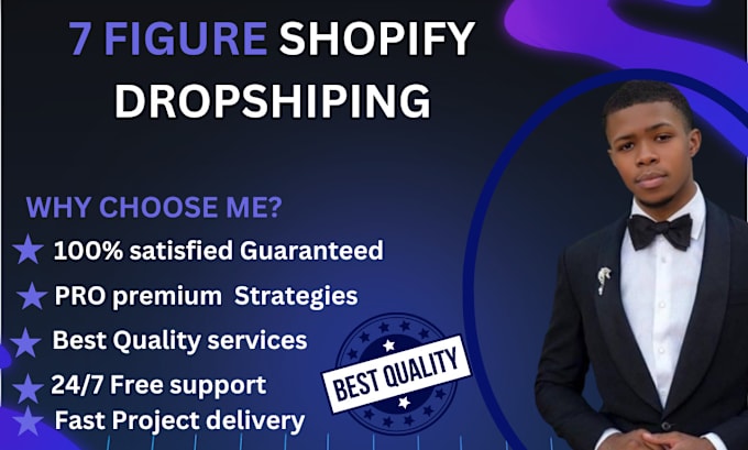 Bestseller - build shopify dropshipping store, shopify website design, redesign shopify