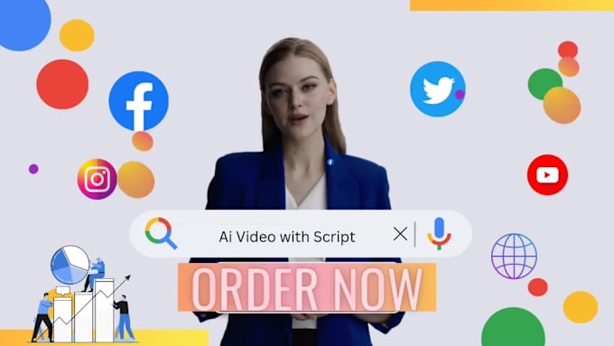 Gig Preview - Create an incredible ai spokesperson video with a human avatar