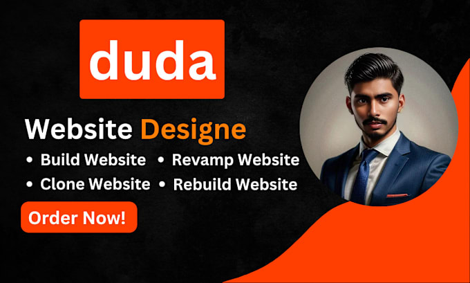 Gig Preview - Design and create websites for you using duda website builder