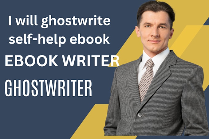 Gig Preview - Ghostwrite ebook, ebook writer, ghost book writer, ebook ghostwriter