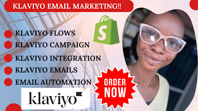 Gig Preview - Klaviyo email marketing setup mailchimp sales funnel klaviyo shopify marketing