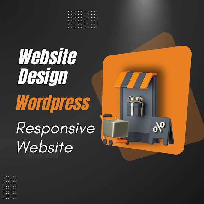 Gig Preview - Create, design, and develop a responsive wordpress website