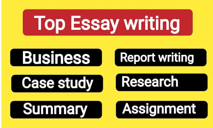 Gig Preview - Write essay research summary business case study paper and report writing