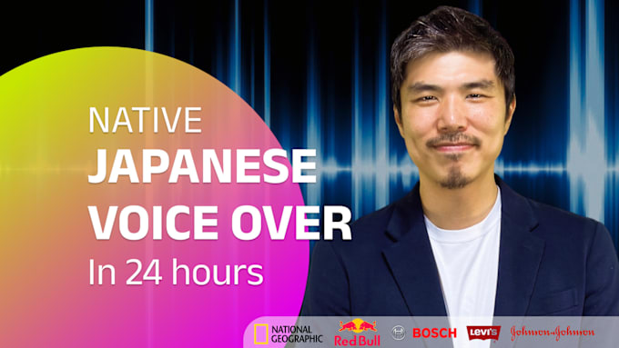 Gig Preview - Record a male japanese voiceover fast in 24 hours