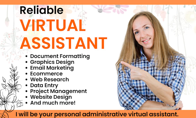 Bestseller - be your reliable personal administrative virtual assistant and ms project