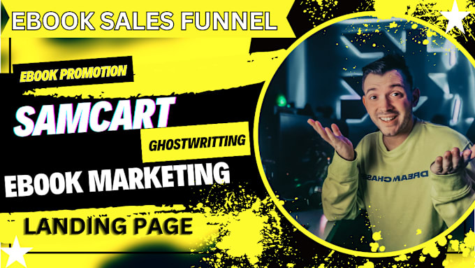 Gig Preview - Ebook marketing sales funnel book promotion amazon kdp promotion ebook fb ads